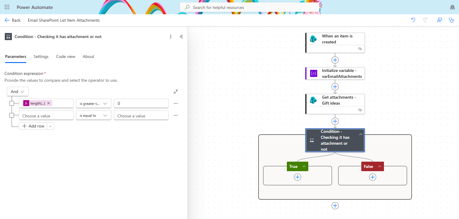 How to Send SharePoint List Item Attachments by Email Using Power Automate? 6 Check Whether Attachments Exist