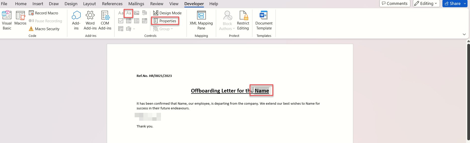 How to Create a Word Document From a Template in Power Automate 8 Image 08