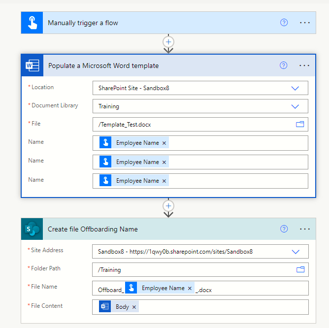 How to Create a Word Document From a Template in Power Automate 15 Image 16