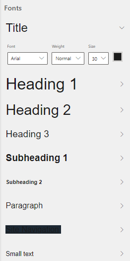 Font-related Attributes Windows