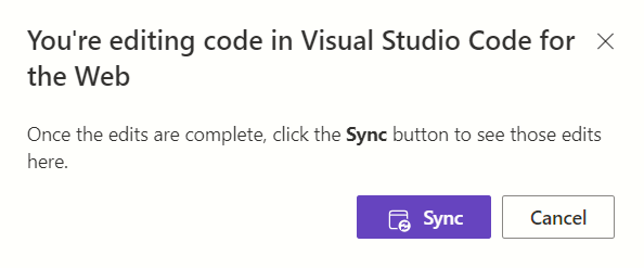 Sync Option