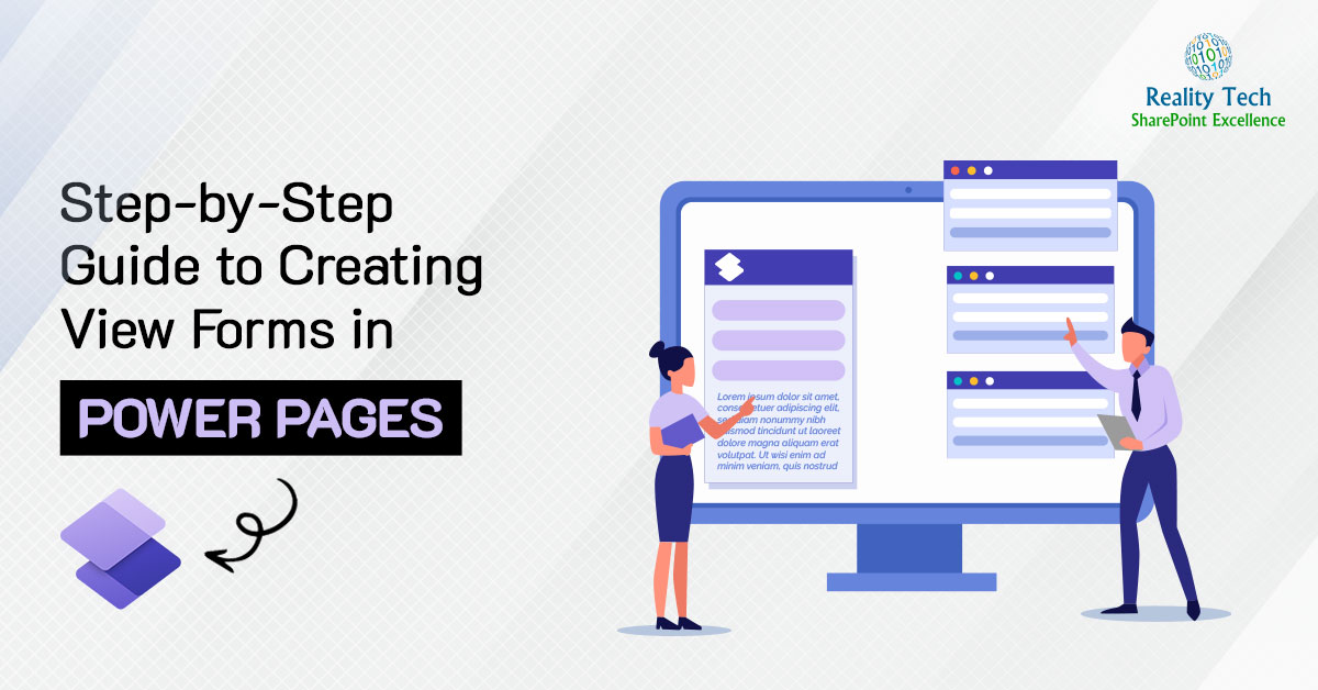 Step-by-Step Guide to Creating View Forms in Power Pages