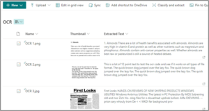 Optical Character Recognition